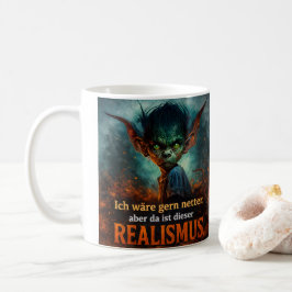 Grumpy Goblin Quote – Dark Humor Design Kaffeetasse