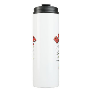 Grumpy Hamster "Back Off, I Bite" Funny Sarcastic Thermosbecher