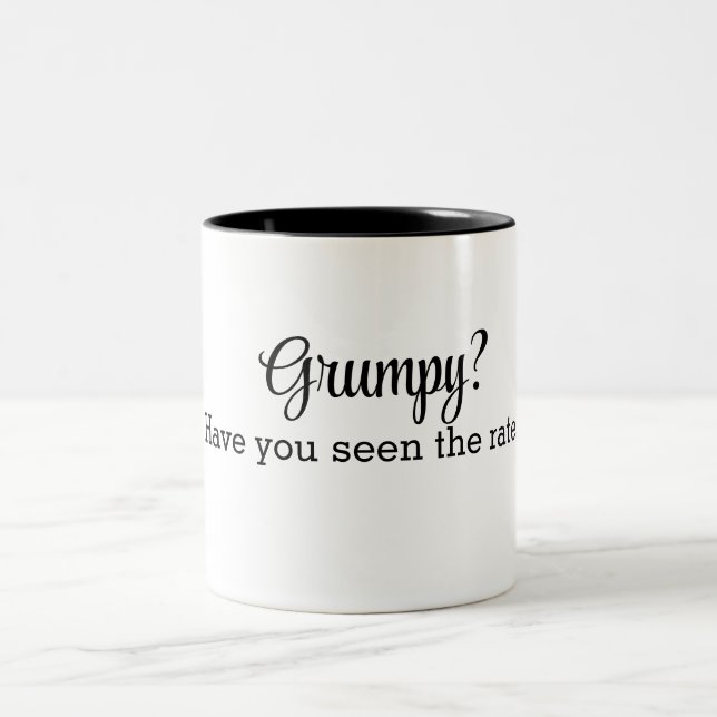 Grumpy? Hast du die Preise gesehen? Tasse (Mittel)