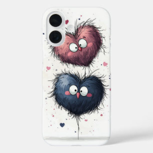 Grumpy heart Minis iPhone 16 Hülle