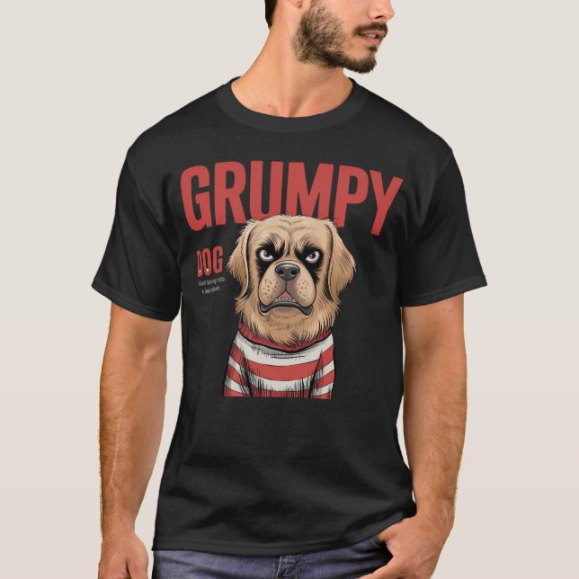 Grumpy Hund, Great Hund Parent - Das perfekte Duo! T-Shirt (Vorderseite)