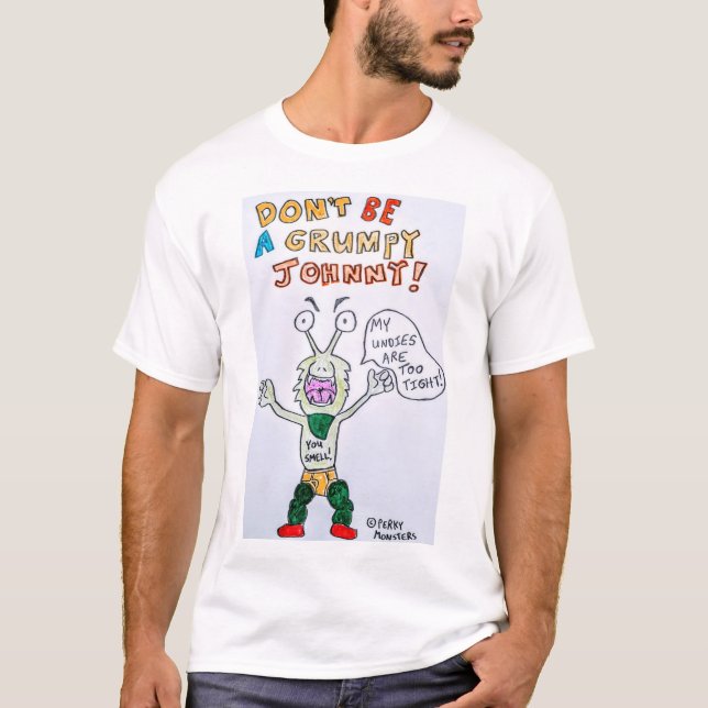 Grumpy-Johnny-T - Shirt (Vorderseite)