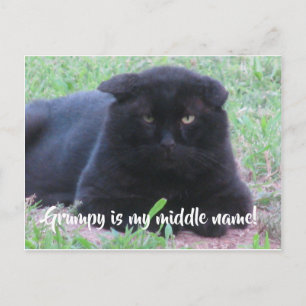 Grumpy-Karte Postkarte