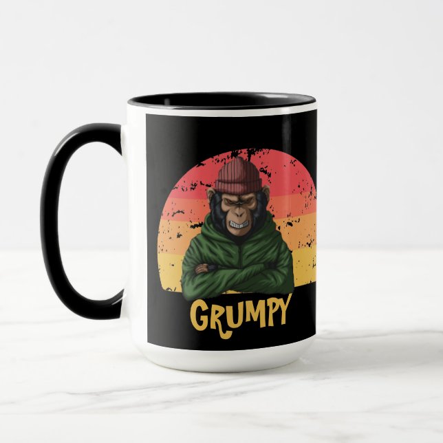 GRUMPY Monkey Tasse (Links)