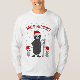 Grumpy niedlich spoky Weihnachtsmann, lustige Weih T-Shirt