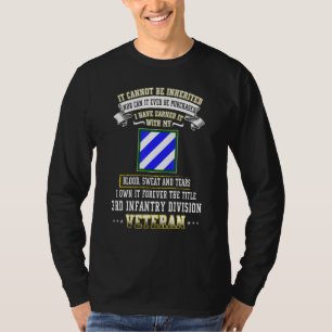 Grumpy Old 3. Infanterie Division Veteran Day Mili T-Shirt