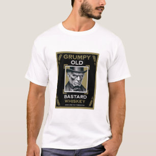 Grumpy Old Bastard Whiskey T-Shirt