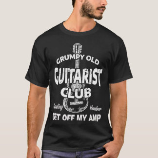 Grumpy Old Guitarist Clubs T-Shirt