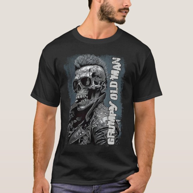 Grumpy old man T-Shirt (Vorderseite)