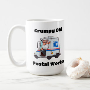Grumpy Old Postarbeiter Kaffeetasse