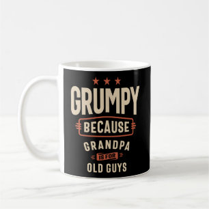 Grumpy Old Typ Großvaters Pride Vatertag Kaffeetasse