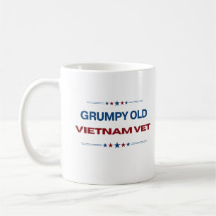Grumpy Old Vietnam Vet Funny Remüde US Veteran Kaffeetasse