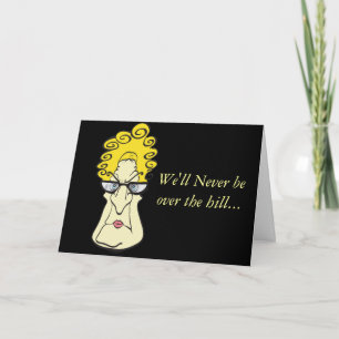 Grumpy Old Woman Karte