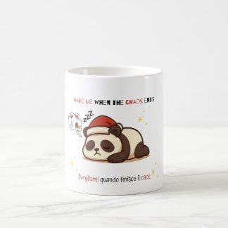 Grumpy Panda Christmas Mug Kaffeetasse