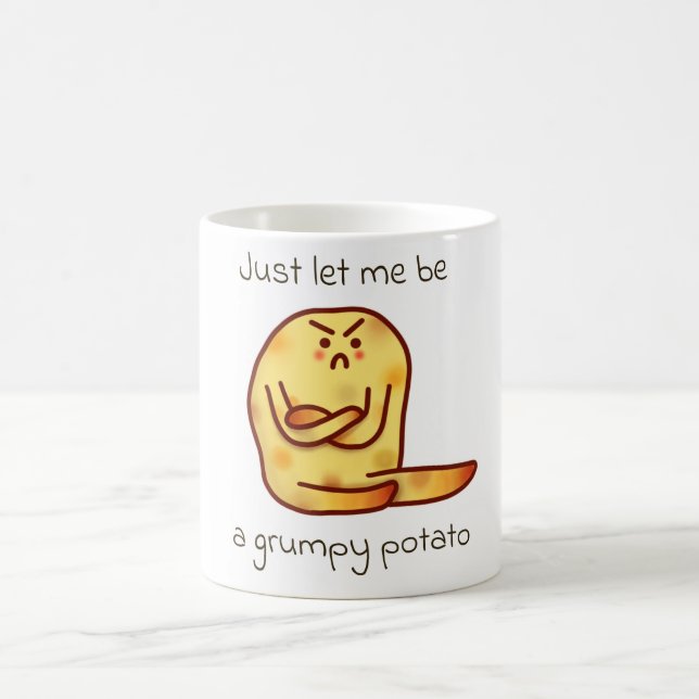 Grumpy Potato Kaffeetasse (Mittel)