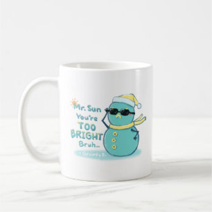 Grumpy S. Illustration: Mr. Sun Sie sind zu hell Kaffeetasse