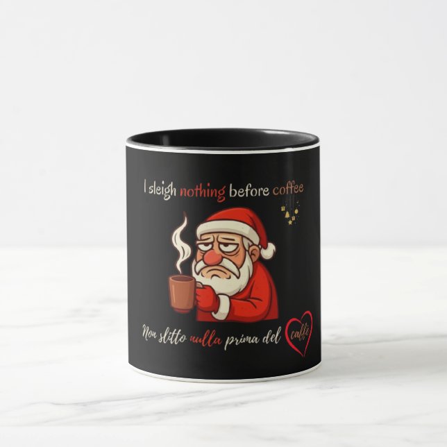 Grumpy Santa Caffè Stimmung Tasse (Zentrum)