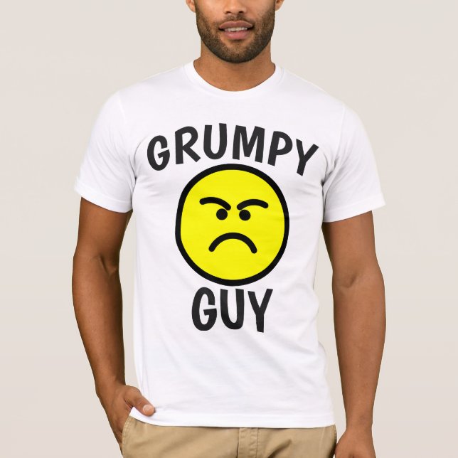 GRUMPY TYP MEN'S T - SHIRT (Vorderseite)