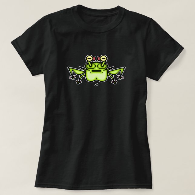 Grumpy ungerade frosch toad v2-1 T - Shirt (Design vorne)