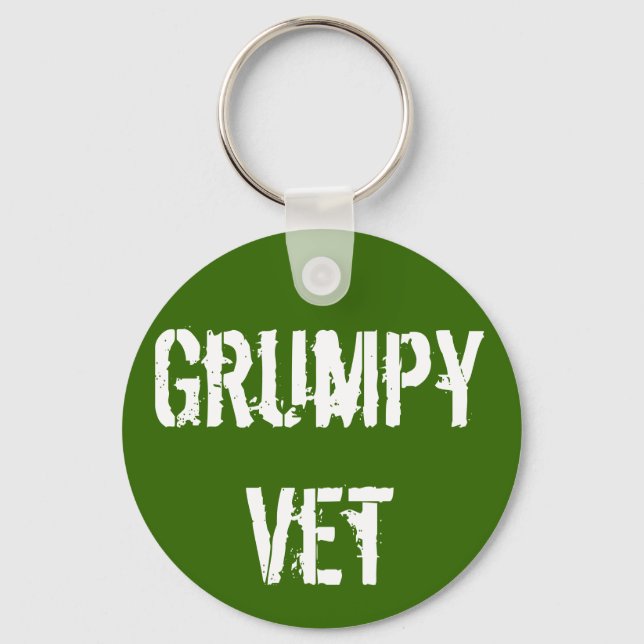 Grumpy Vets "Grumpy Vet" Schlüsselanhänger (Vorderseite)