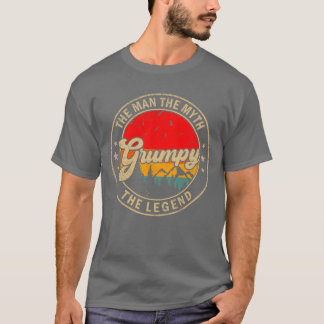 Grumpyhe Mannhe Mythhe Legende Vintage Retro für O T-Shirt