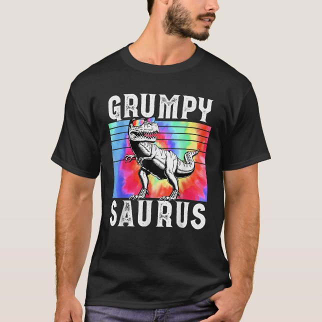 Grumpysaurus Dinosaur Family Grumpy Best Friend Sa T-Shirt (Vorderseite)