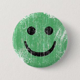 GRÜN - ABGEFRESSEN UND GEALTERT BUTTON