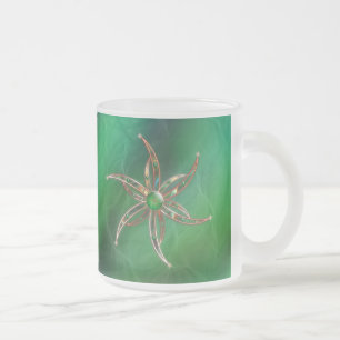 Grün als grasbewachsene Tasse