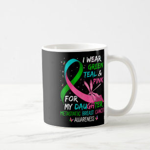 Grün Aquamarin rosa tragen für meine Tochter Metas Kaffeetasse