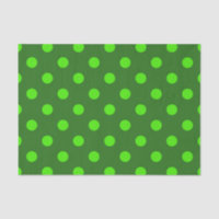Grün auf dunkelgrünem Tupfenmuster-Design 