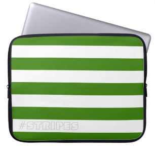 Grün auf jeder Farbe Laptopschutzhülle
