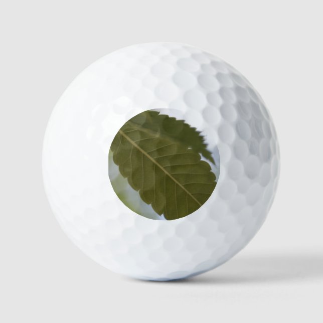 Grün-Blatt Garten-Fotokultur Golfball (Vorderseite)