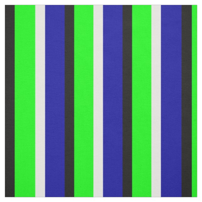 Grün Blau Streifen Textil Stoff (Muster)