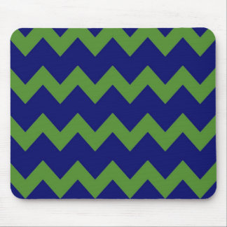 Grün-blaue Sparren Mousepad