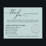 Grün Danke, dass Sie Tipps für die Pflegeanleitung Flyer<br><div class="desc">Grün Danke,  dass Sie Tipps für die Pflegeanleitung waschen</div>