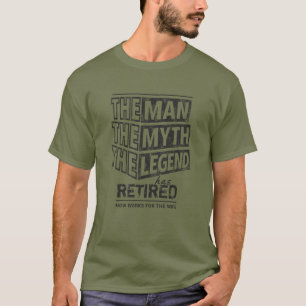 Grün der Mann, der Mythos, der die Legende ermüdet T-Shirt