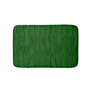 Grün-Design Badematte