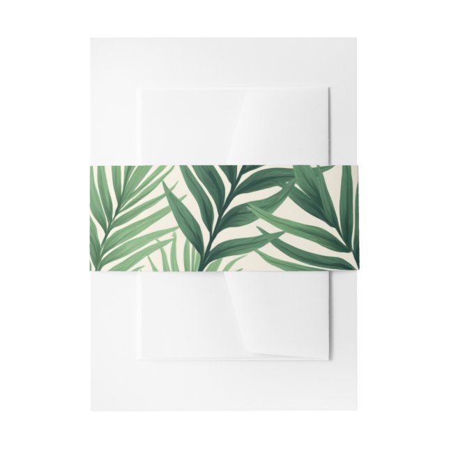 grün einladungsbanderole (Vorderseite Beispiel)