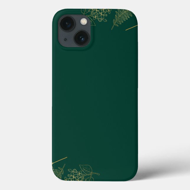 Grün elegante Case Mate Barely There Apple (Rückseite)