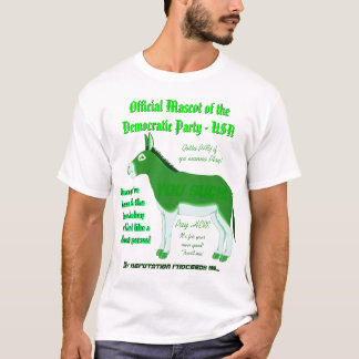 Grün-Esel: Offizielles demokratisches T-Shirt