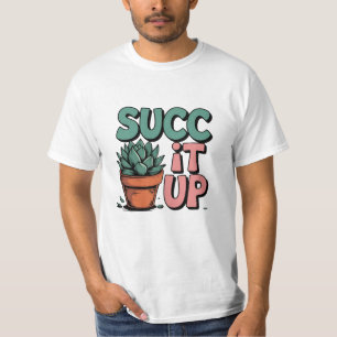 Grün feiern mit einzigartigem, sukkulentem Kunstwe T-Shirt