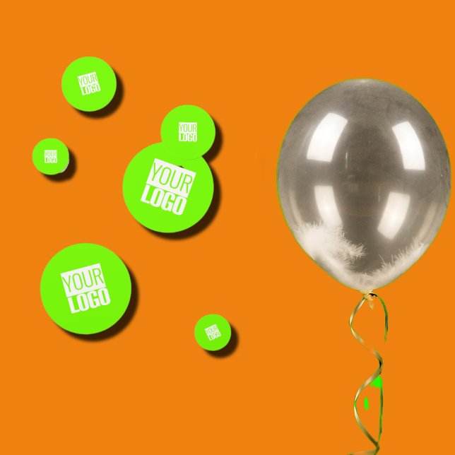 Grün fluoreszieren - Logo hinzufügen Konfetti (Von Creator hochgeladen)