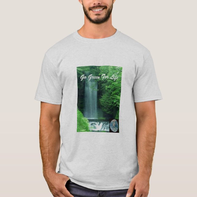 Grün für das Leben T-Shirt (Vorderseite)