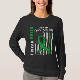 Grün für die Nierenerkrankung meines Opas USA T-Shirt