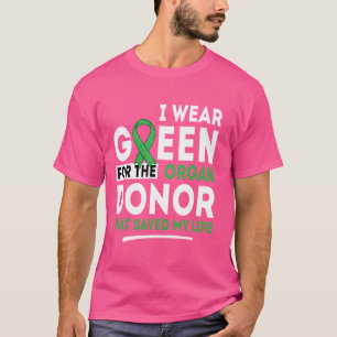Grün für die Organspende - Transplantation Niere l T-Shirt