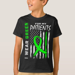 Grün für meine Patienten Nierenerkrankung Awarene T-Shirt