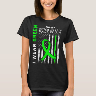 Grün für meine Schwester im Jura Kidney Disease Aw T-Shirt