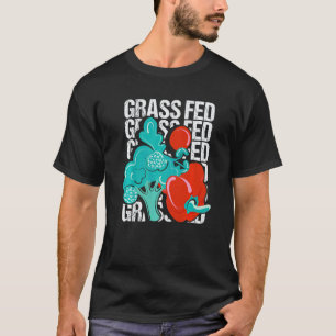 Grün gefütterte vegane Ernährung Macht T-Shirt