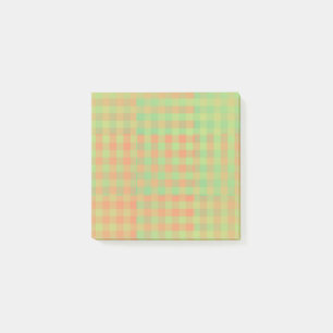 Grün Gelb Orange Post-it Klebezettel