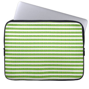 Grün Geometrisch Laptopschutzhülle